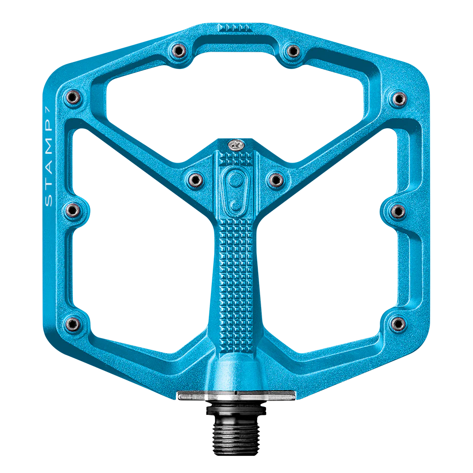 Pedales planos CRANKBROTHERS STAMP 7 Large Azul