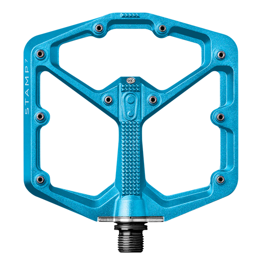 Pedales planos CRANKBROTHERS STAMP 7 Large Azul