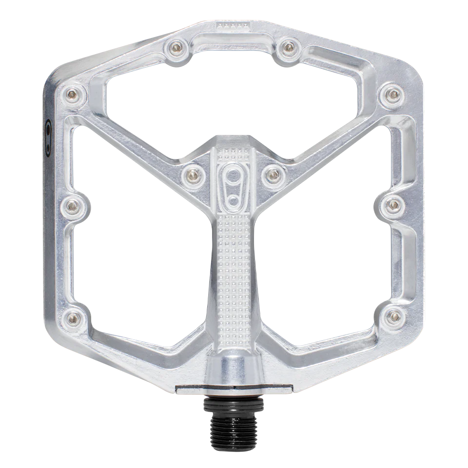 CRANKBROTHERS STAMP 7 Pedales planos plateados grandes