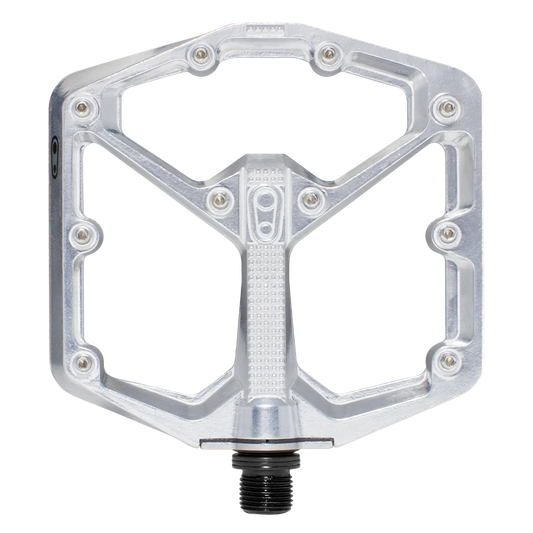 CRANKBROTHERS STAMP 7 Pedales planos plateados grandes