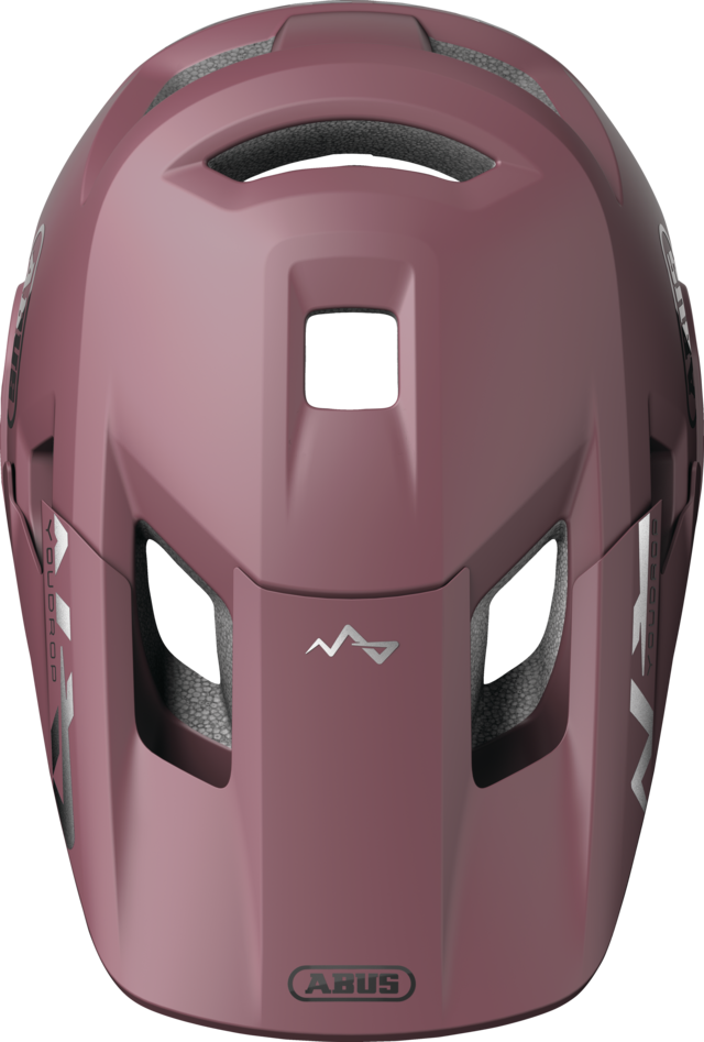 Casco MTB ABUS YOUDROP FF Junior Blush Rojo