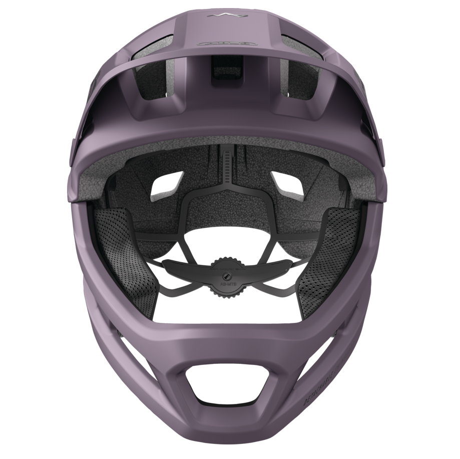 Casco de MTB ABUS YOUDROP FF Junior Salt Violet