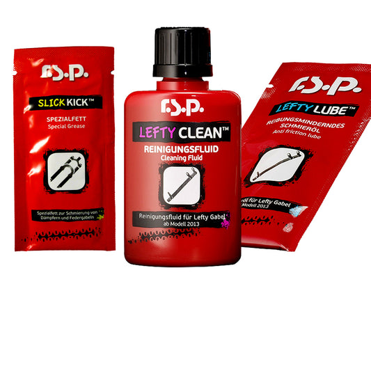 Kit de mantenimiento para horquillas Lefty RSP LEFTY OCHO KIT (50 ml + 10 ml + 8 g)