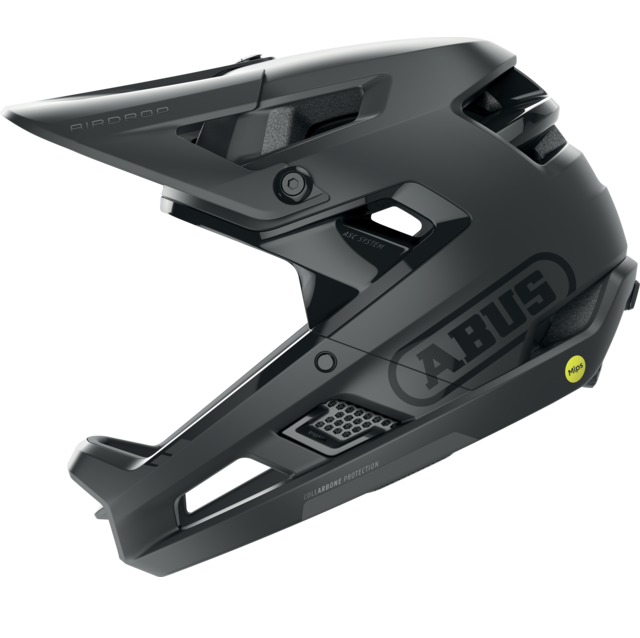 Casco MTB ABUS AIRDROP MIPS Negro Mate