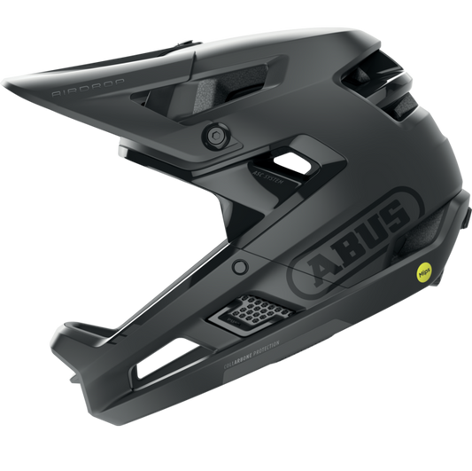 Casco MTB ABUS AIRDROP MIPS Negro Mate