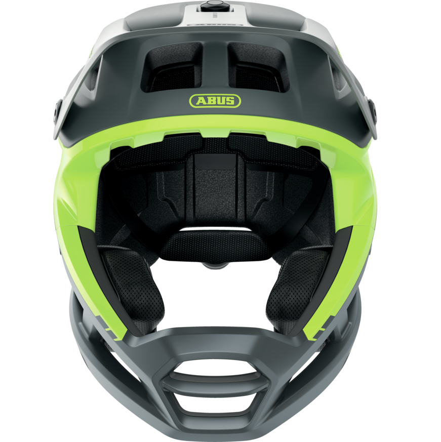 Casco MTB ABUS AIRDROP MIPS Gris/Amarillo