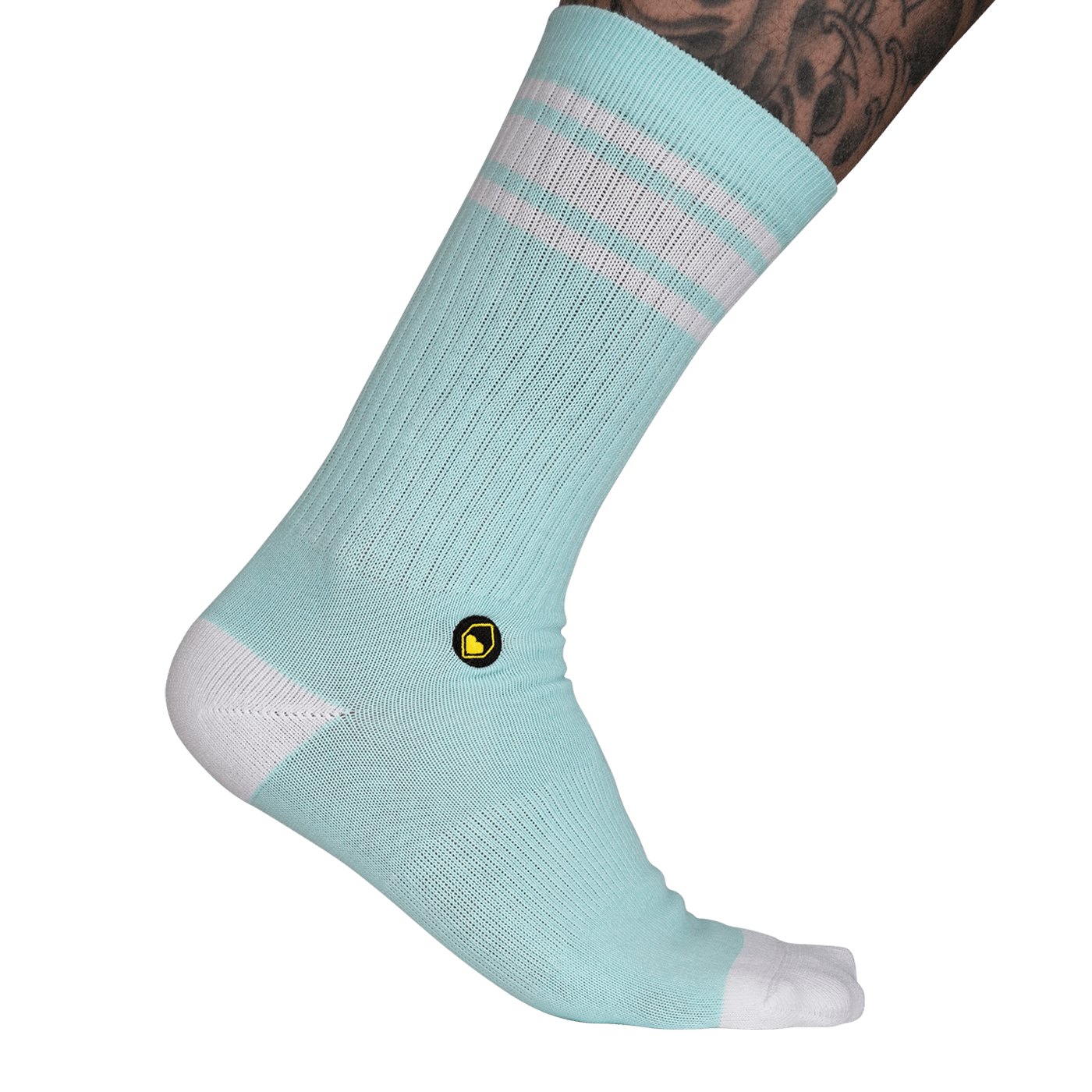 Calcetines BURGTEC EVERYDAY CREW azul cielo
