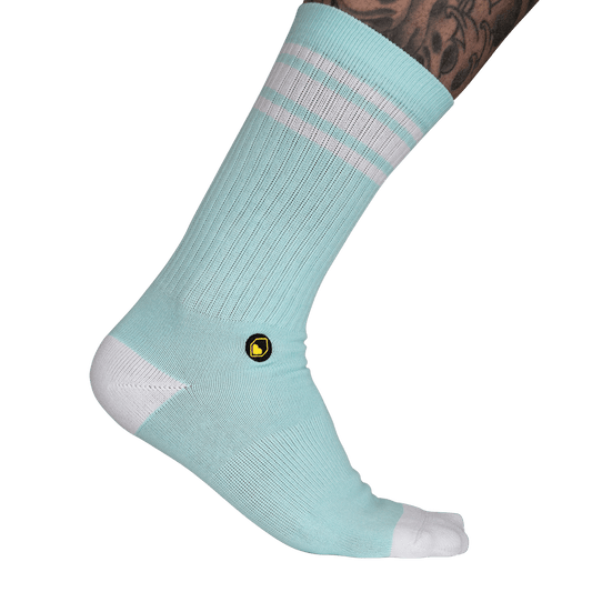 Calcetines BURGTEC EVERYDAY CREW azul cielo