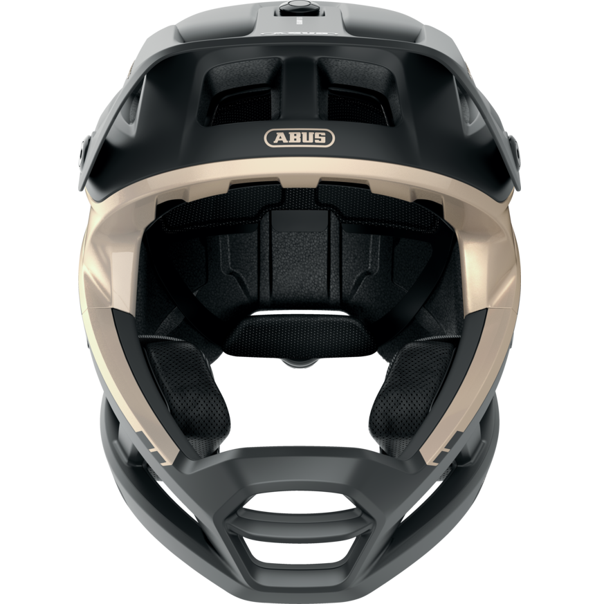 Casco MTB ABUS AIRDROP MIPS Negro/Oro