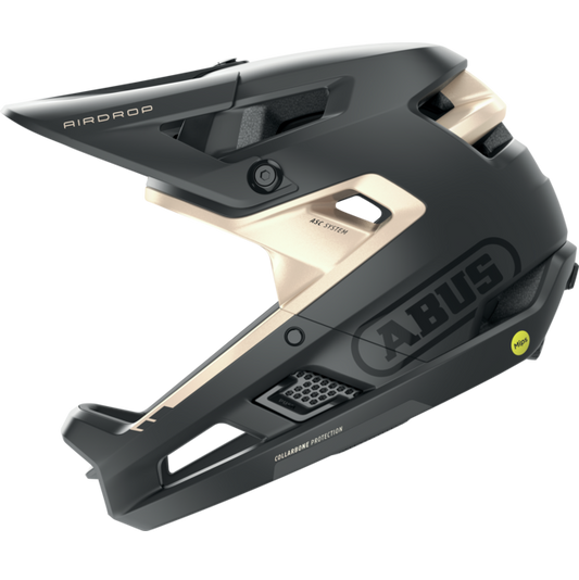 Casco MTB ABUS AIRDROP MIPS Negro/Oro