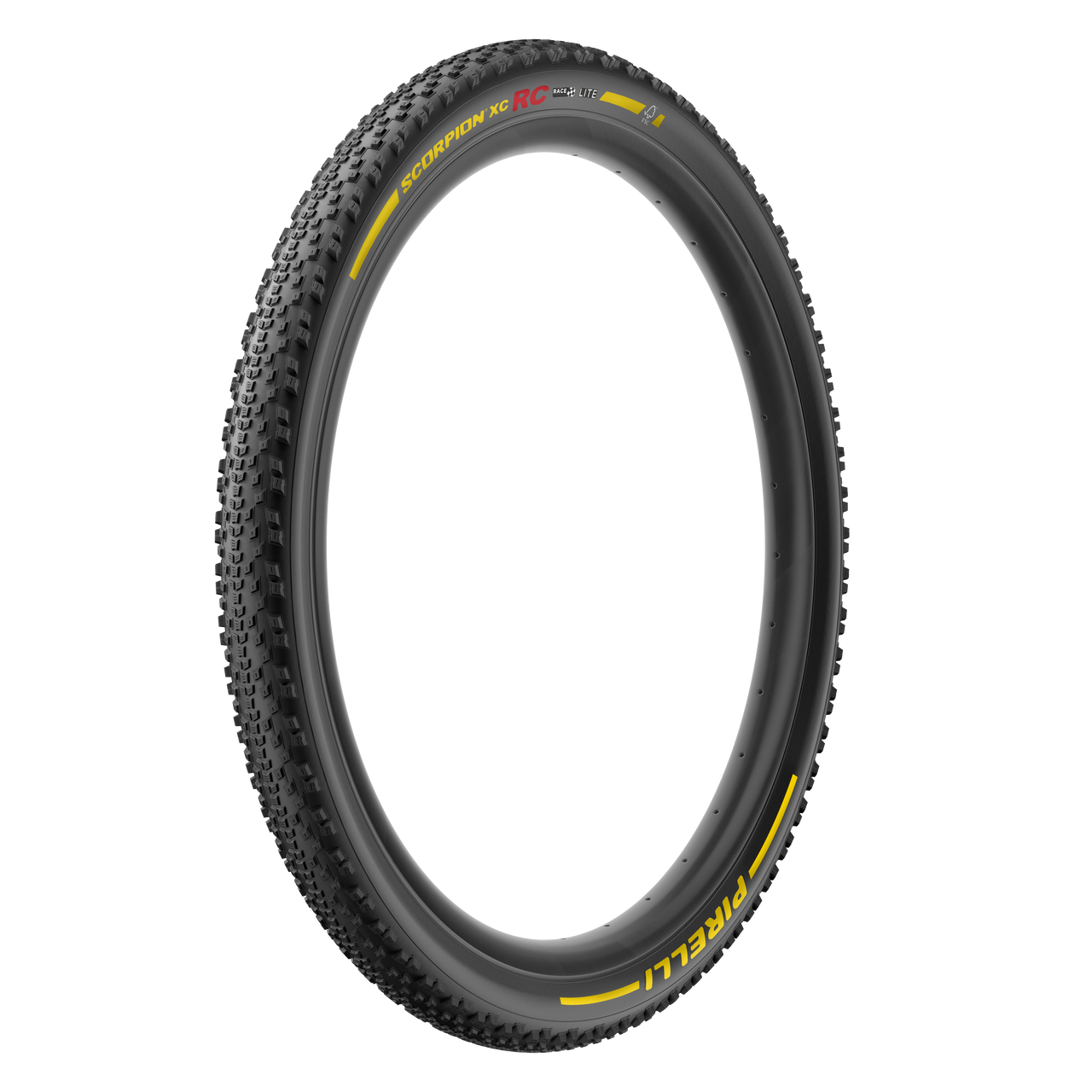 Neumático PIRELLI SCORPION RACE XC RC Lite 29x2.40 Tubeless Ready Blando Amarillo Team Edition