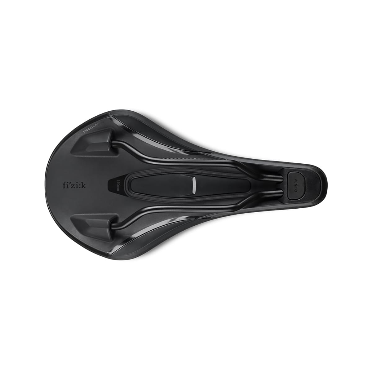 Sillín FIZIK VENTO ARGO X5 150 mm S-Alloy Rails Negro