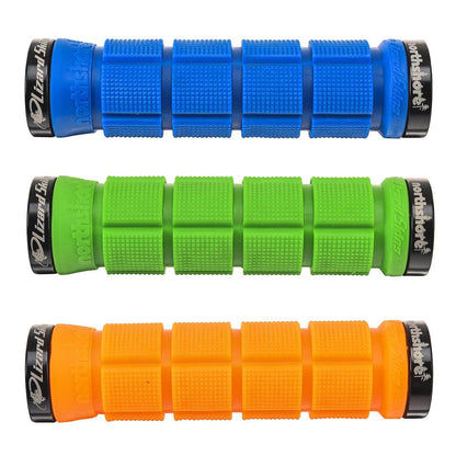Puños LIZARD SKINS NORTHSHORE Lock-On Negro/Plata