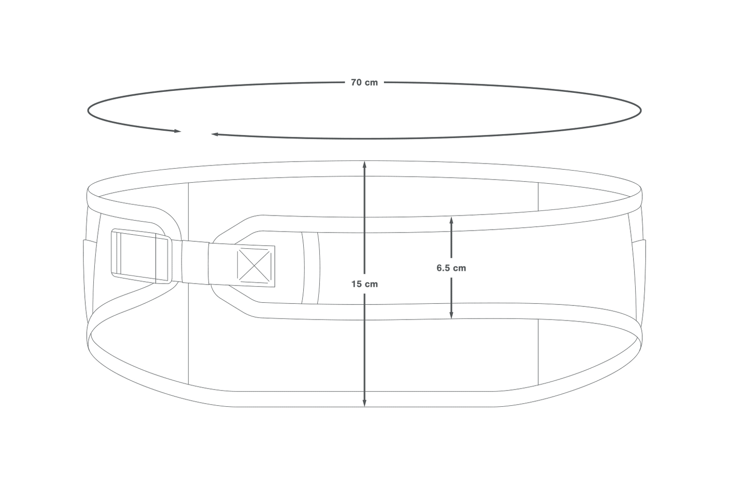 APIDURA EXPEDITION WAIST BELT Negro