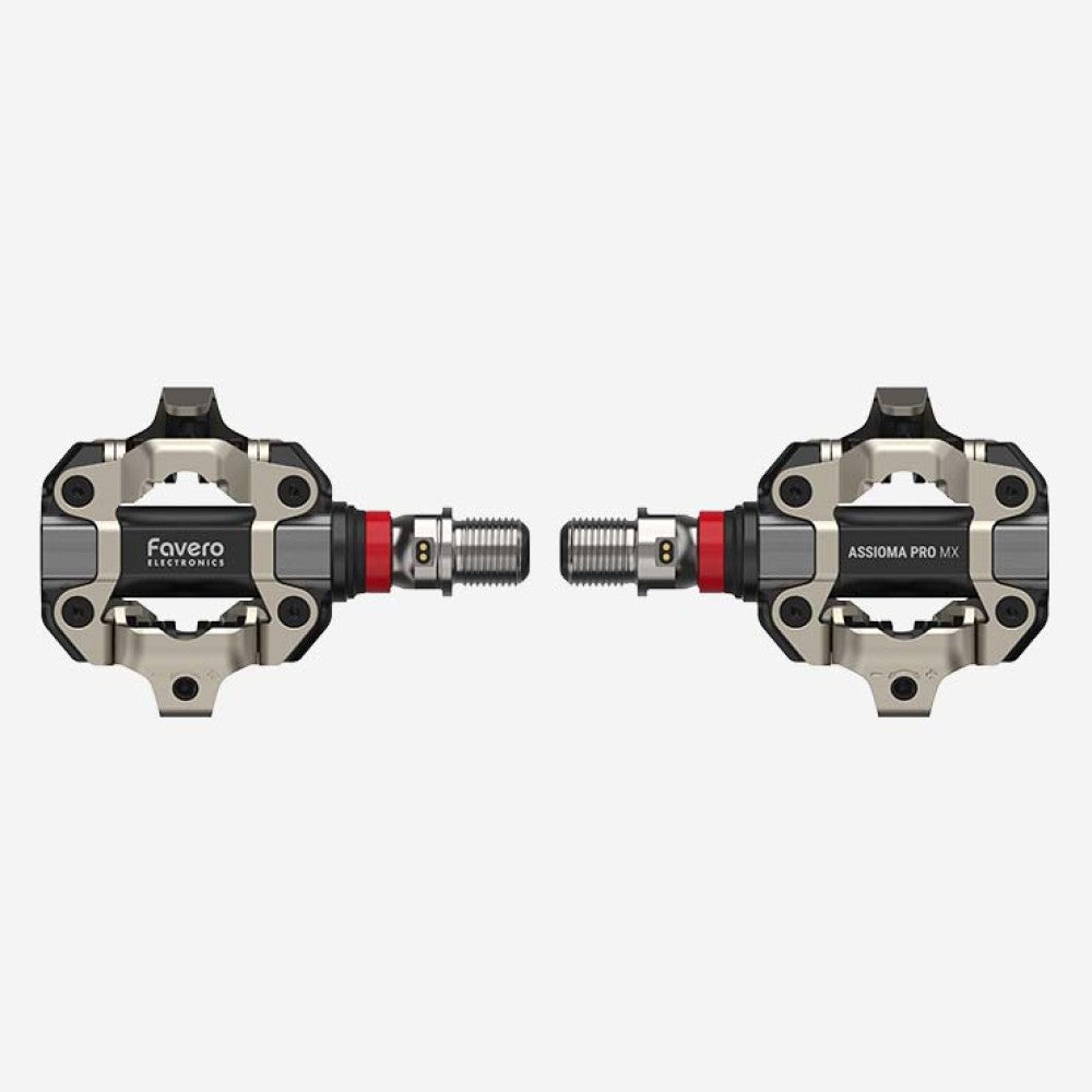 Pedales con sensor de potencia FAVERO ASSIOMA PRO MX2