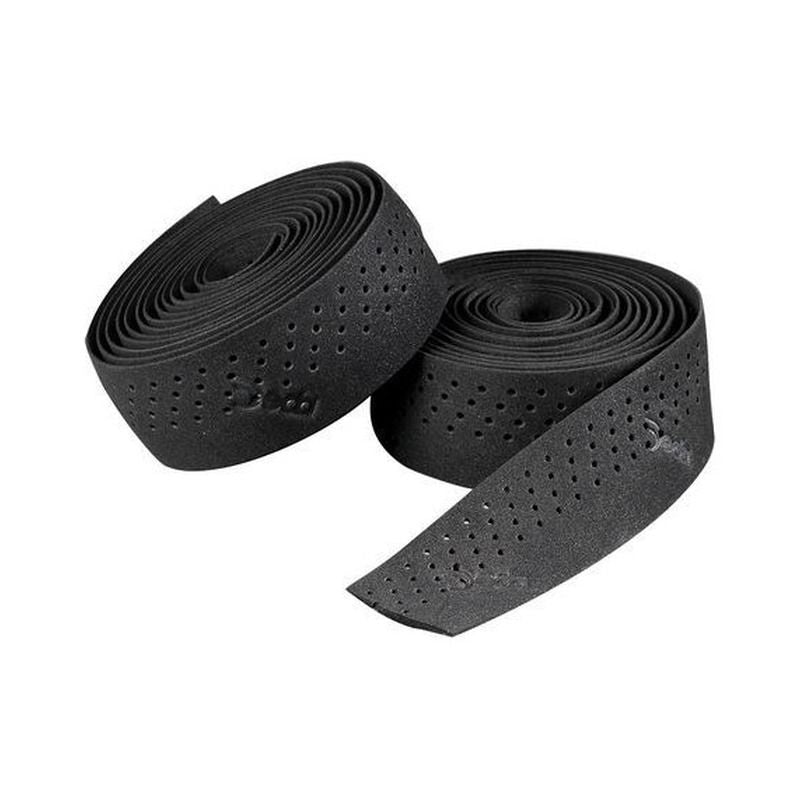 Cinta para manillar DEDA TAPE perforada, negra