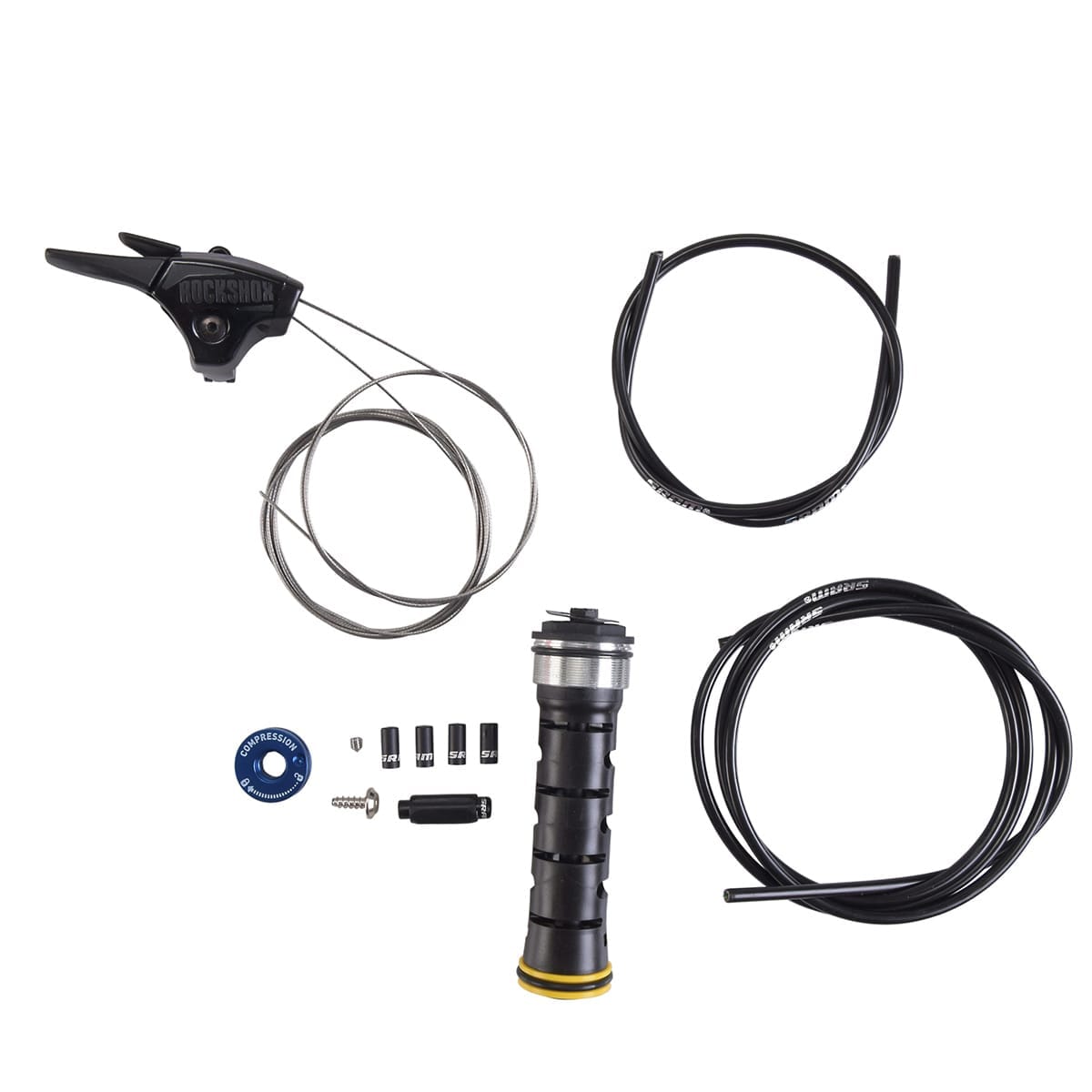 Commande de Blocage ROCKSHOX ONELOC pour RECON SILVER (et SEKTOR SILVER BOOST) Droite