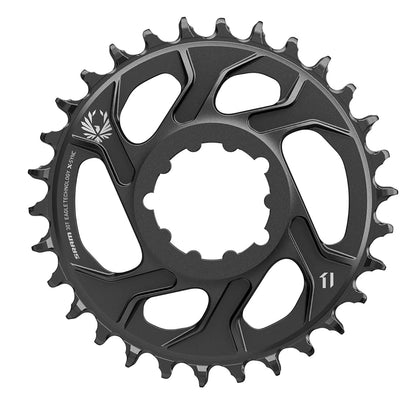 Plato Mono SRAM X-SYNC2 EAGLE 12V Direct Mount Offset 6mm Alu Negro