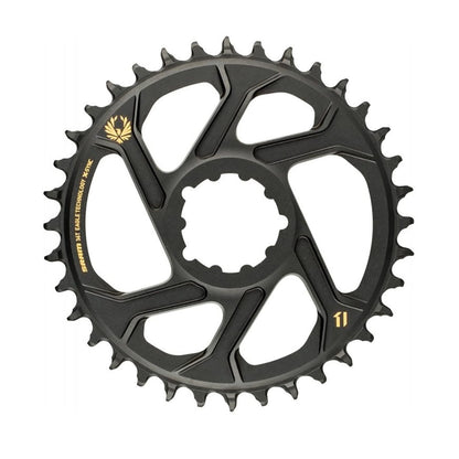 Plato Mono SRAM EAGLE X-SYNC2 NARROW WIDE 12V Direct Mount Offset 6 mm Oro
