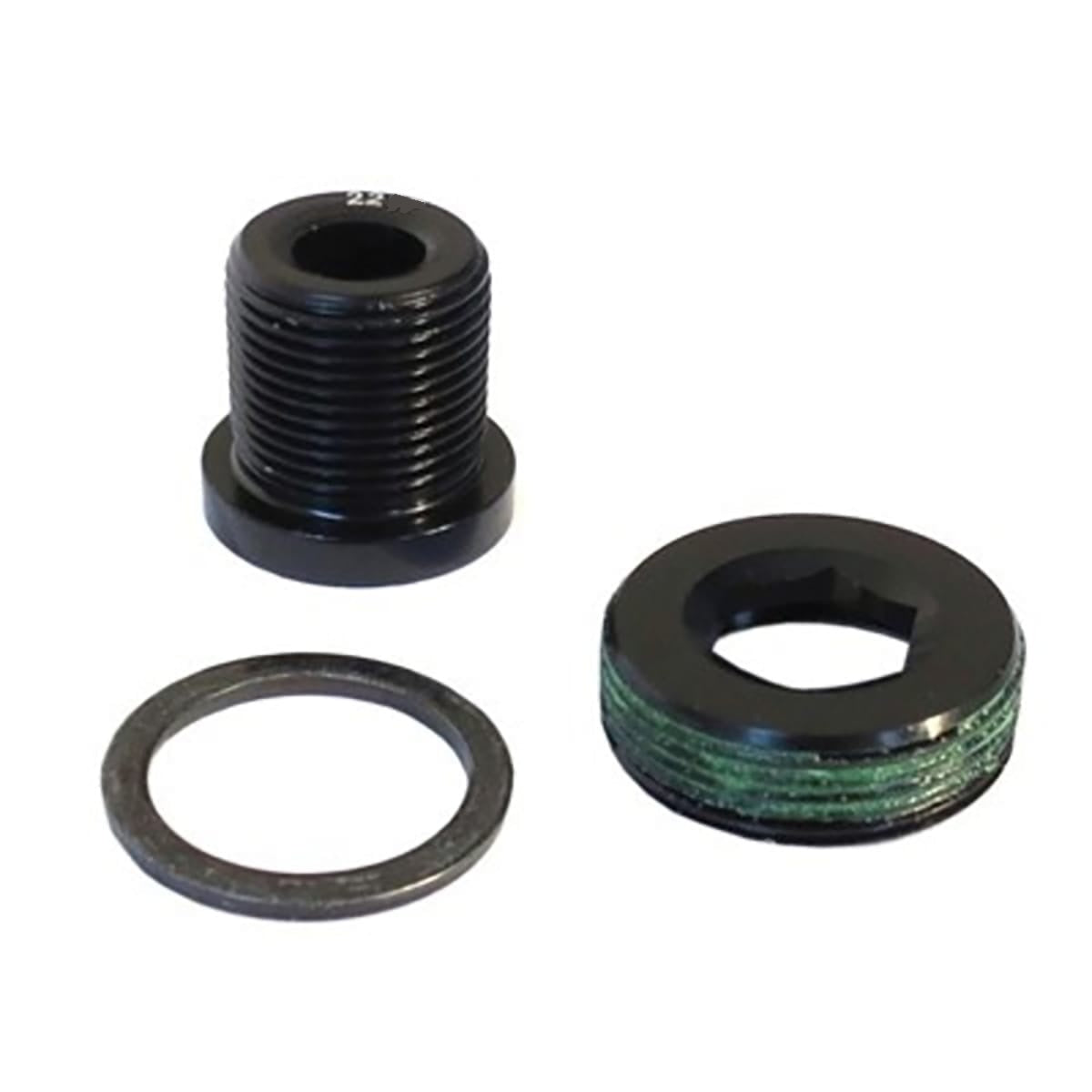 SRAM M15/M22 Tornillo de biela autoextraíble para plato GXP Negro