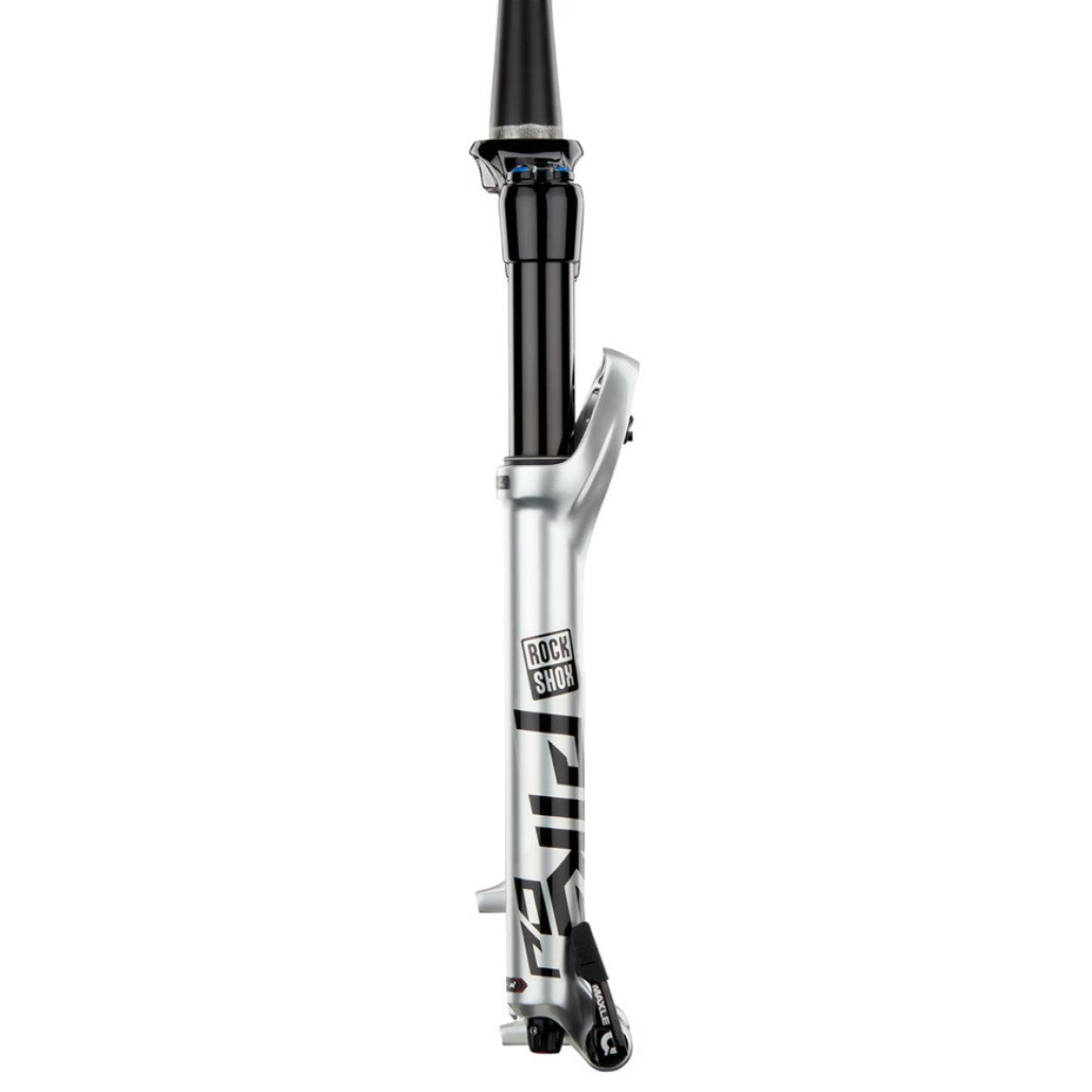 ROCKSHOX PIKE DJ 26 CHARGER SoloAir Horquilla Cónica Eje 15x100 mm Plata