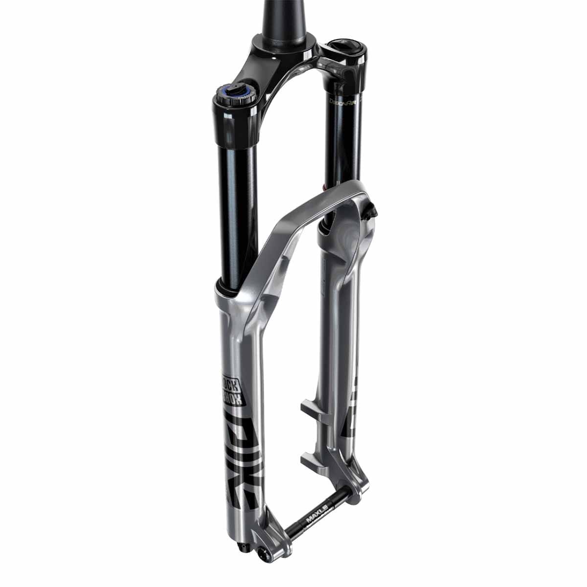 Fourche ROCKSHOX PIKE ULTIMATE CHARGER 2.1 RC2 27,5 DebonAir Conique Axe 15 mm Boost Argent 2021