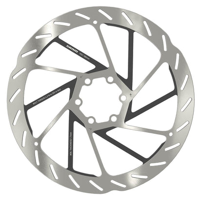 Disco SRAM HS2 Redondeado 6 Agujeros Plata/Negro
