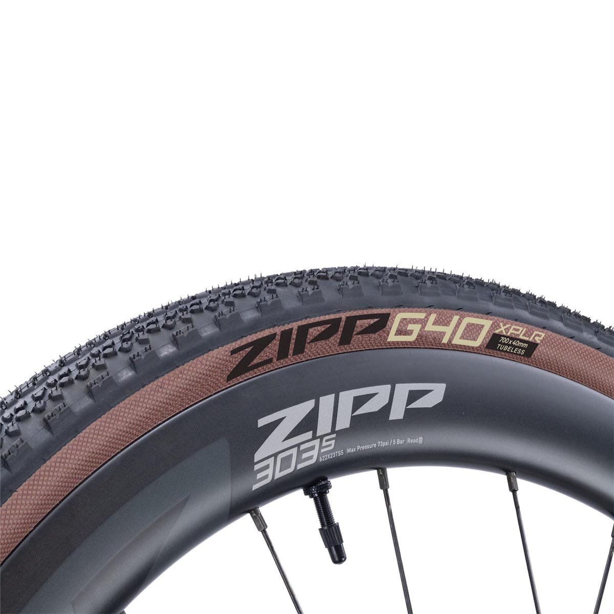 Pneu ZIPP G40 XPLR 700x40c Tubeless Ready Souple