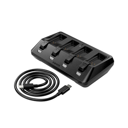 Cargador de Baterías SRAM AXS 4 Puertos Simultáneos + Cable USB-C