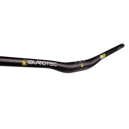 Manillar BURGTEC RIDEWIDE CARBON DH Rise 30 mm 35/800 mm Negro Negro