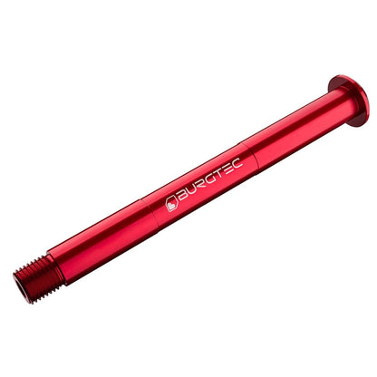 Eje de Rueda Delantera BURGTEC para Horquilla FOX 15x110 mm Boost Delantero 2021 Rojo