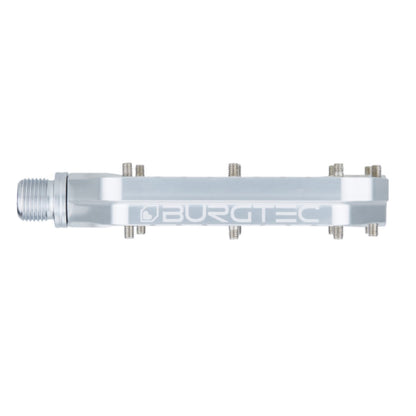 Pedales Planos BURGTEC PENTHOUSE FLAT MK5 Plata