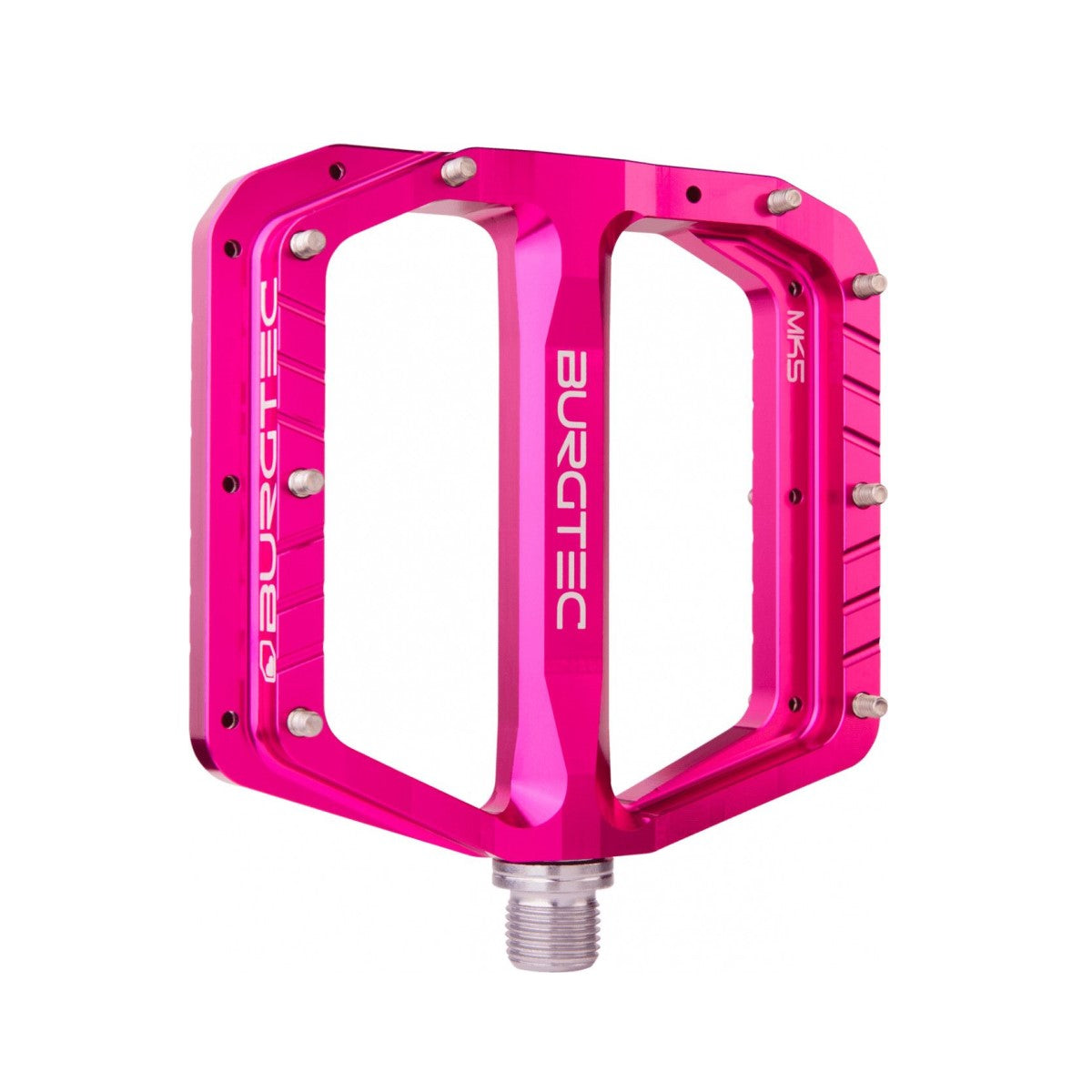 BURGTEC PENTHOUSE FLAT MK5 Pedales planos con eje de acero Rosa