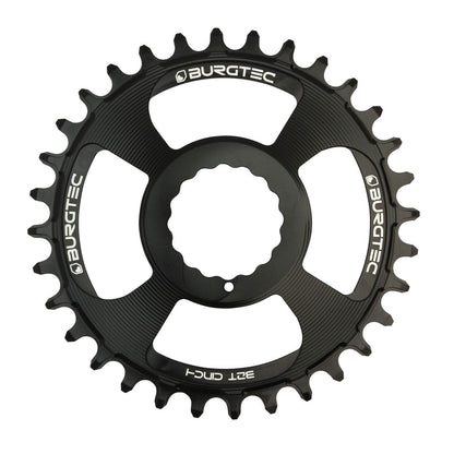 Plato Mono BURGTEC THICK THIN RaceFace 10/11/12V Cinch Direct Mount Narrow Wide Negro