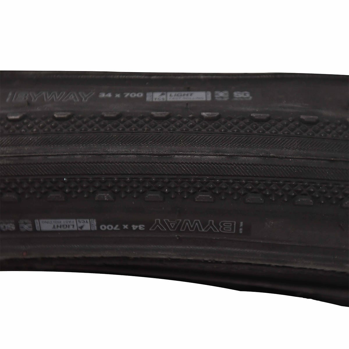 Pneu WTB BYWAY TCS LIGHT FAST ROLLING DUAL DNA SG2 700x34c Tubeless Ready Renforcé Souple