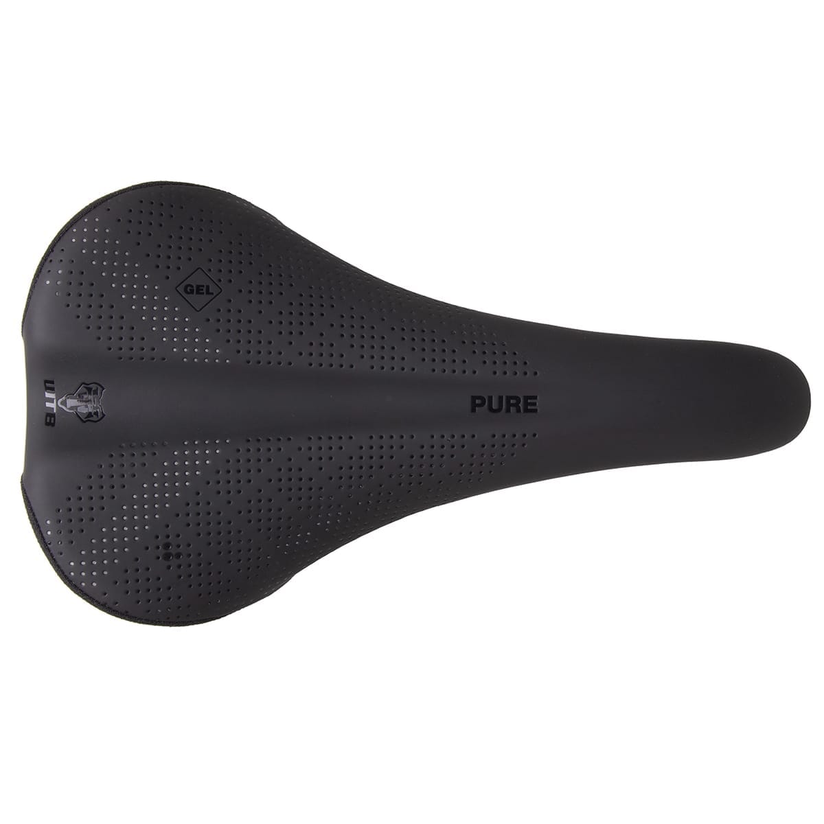 Selle WTB PURE 148 mm Rails Chromoly Noir