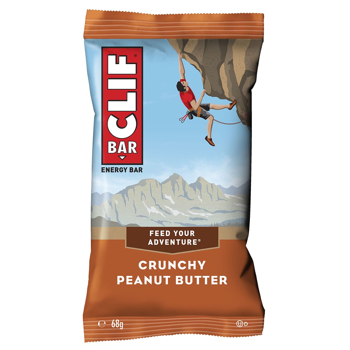 Barrita energética CLIF BAR (68 g) Mantequilla de cacahuete