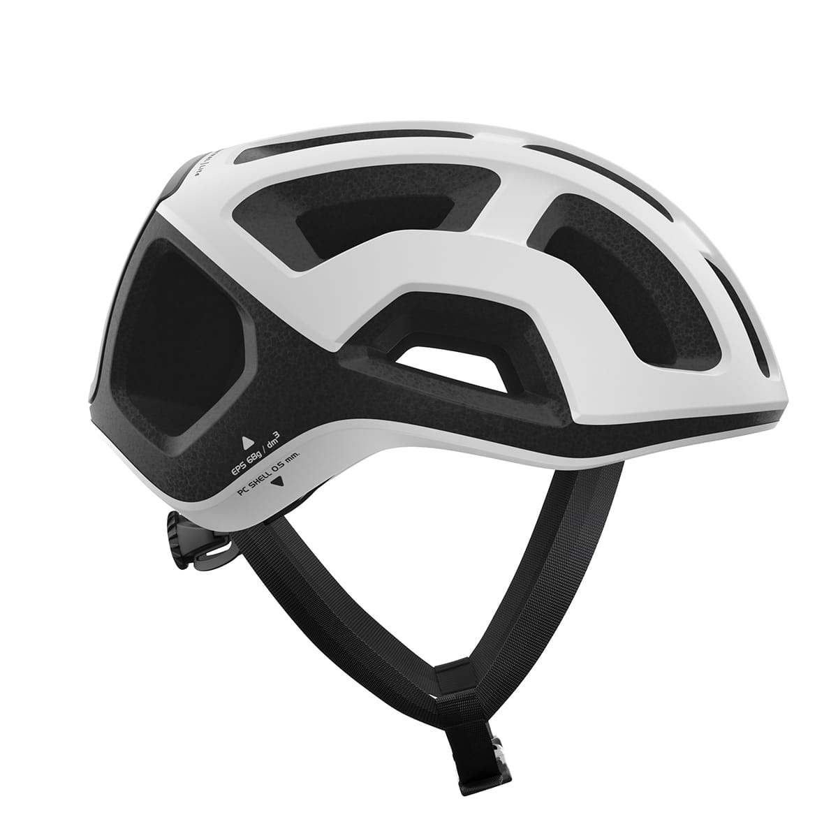 POC VENTRAL LITE Casco Carretera Blanco/Negro Mate