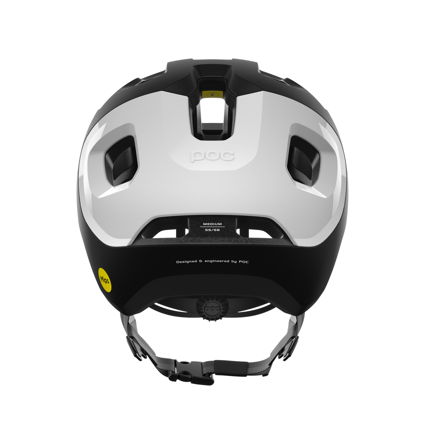 Casco MTB POC AXION RACE MIPS Negro mate/Blanco