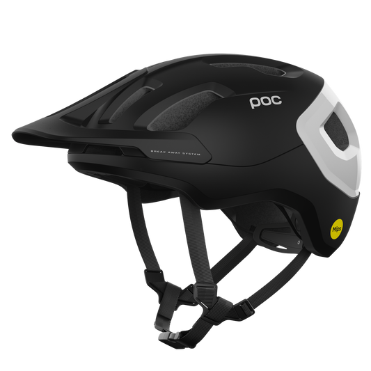 Casco MTB POC AXION RACE MIPS Negro mate/Blanco