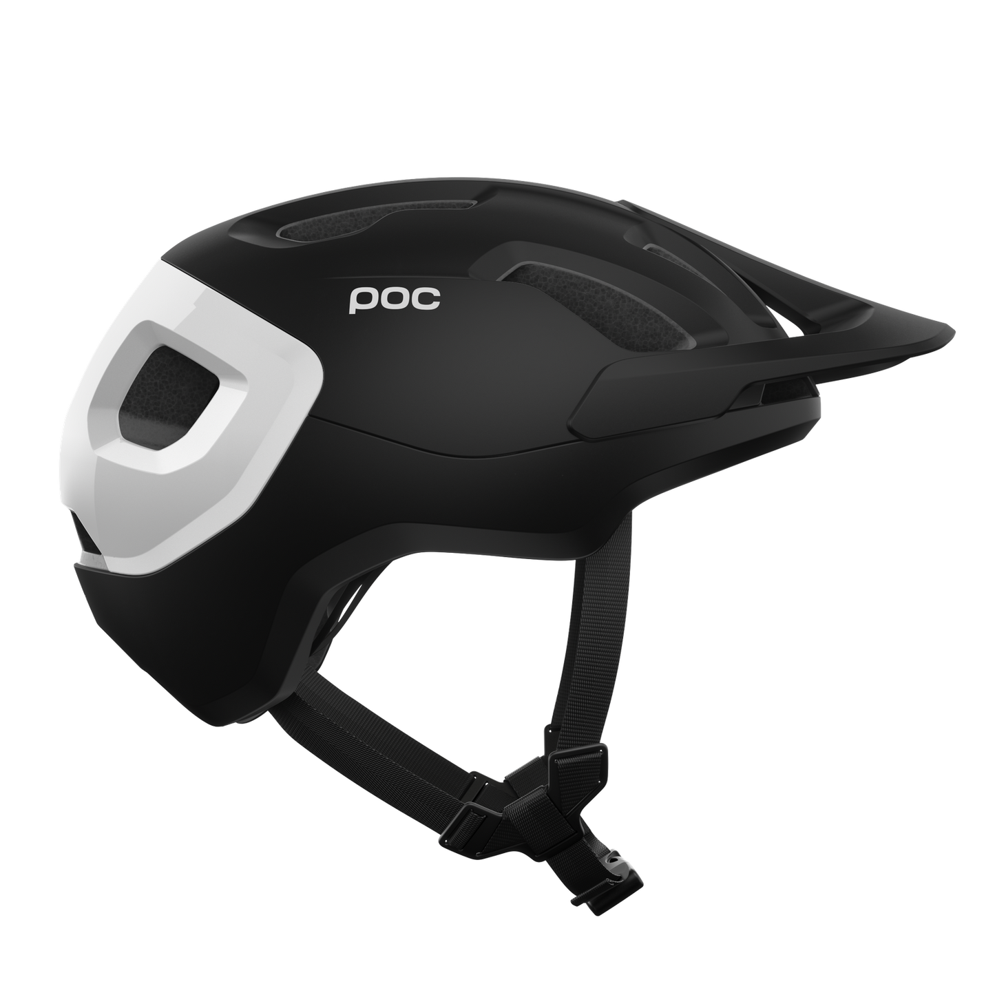 Casco MTB POC AXION RACE MIPS Negro mate/Blanco