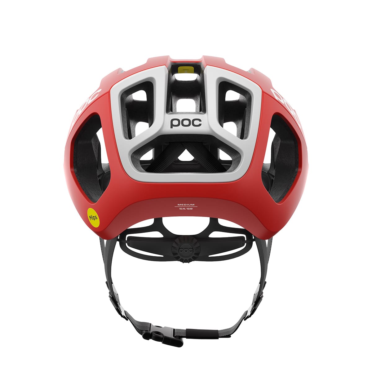 Casco de carretera POC VENTRAL AIR MIPS Rojo