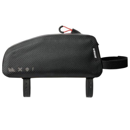 USWE TOP TUBE ZIPPERED 1.2 L Frame Bag Negro