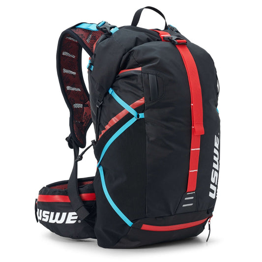 Mochila USWE HAJKER 30 L Negro/Rojo