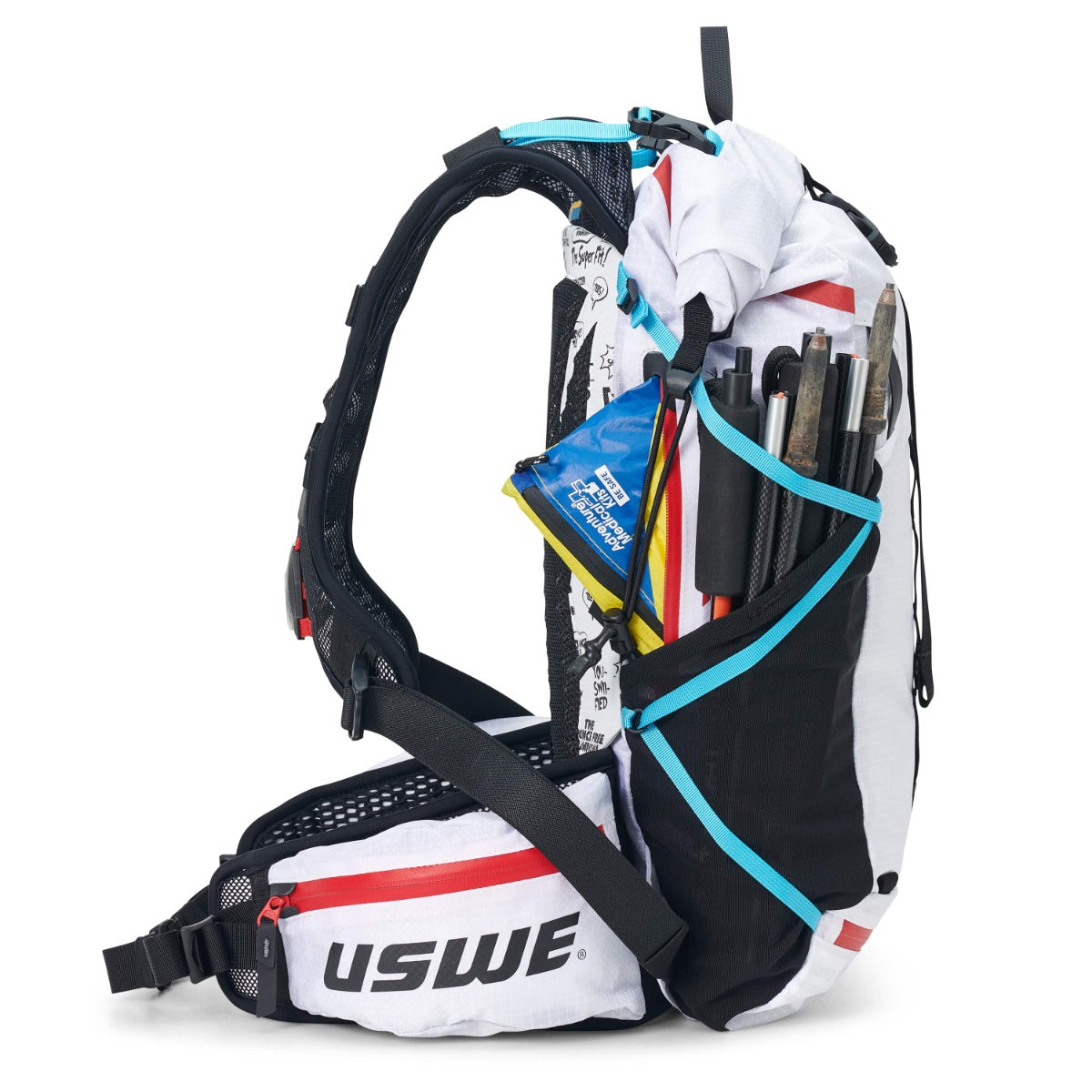 Mochila USWE HAJKER PRO 18 L Blanca