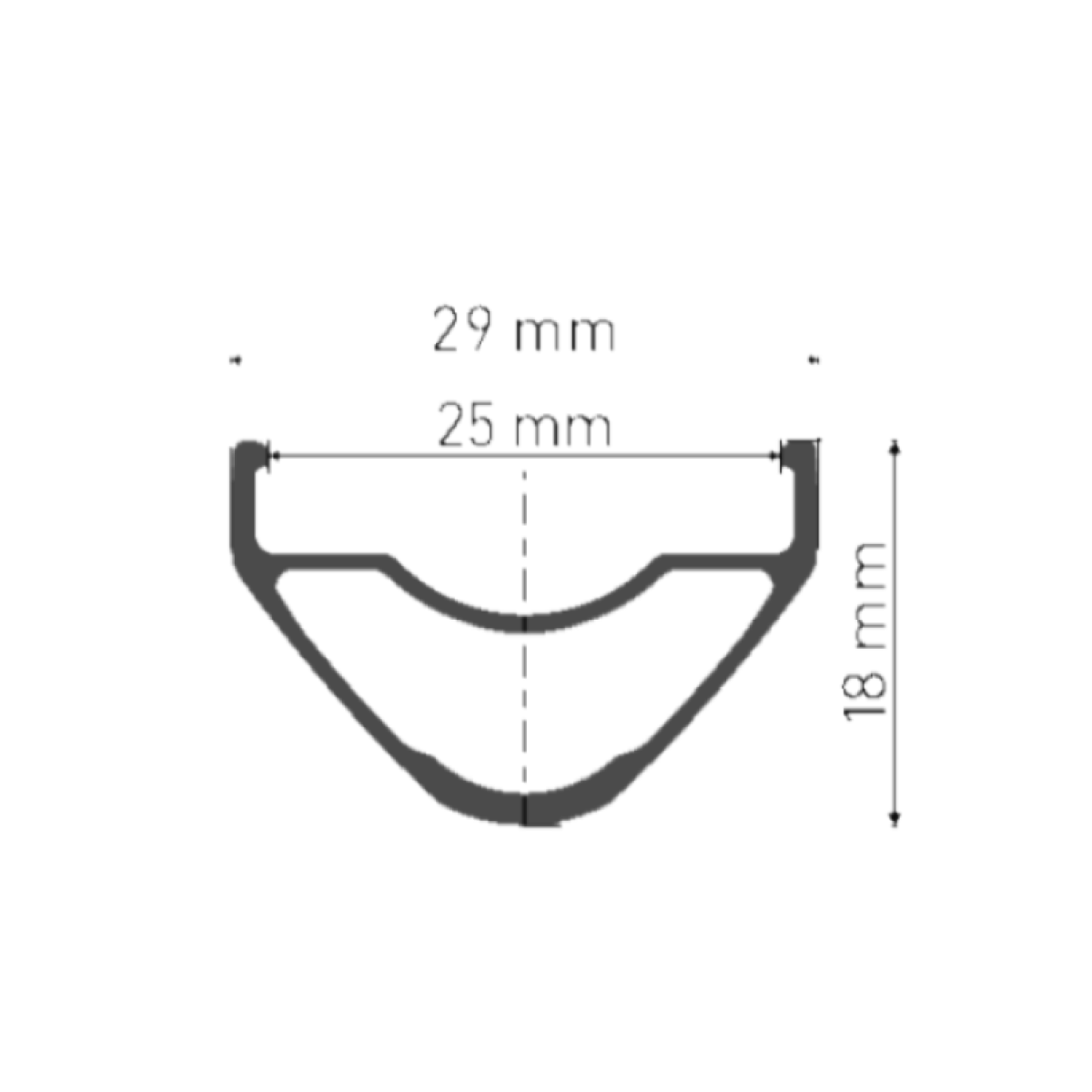 Rueda trasera DT SWISS XR 1700 SPLINE 25 mm 29" 12x148 mm Boost