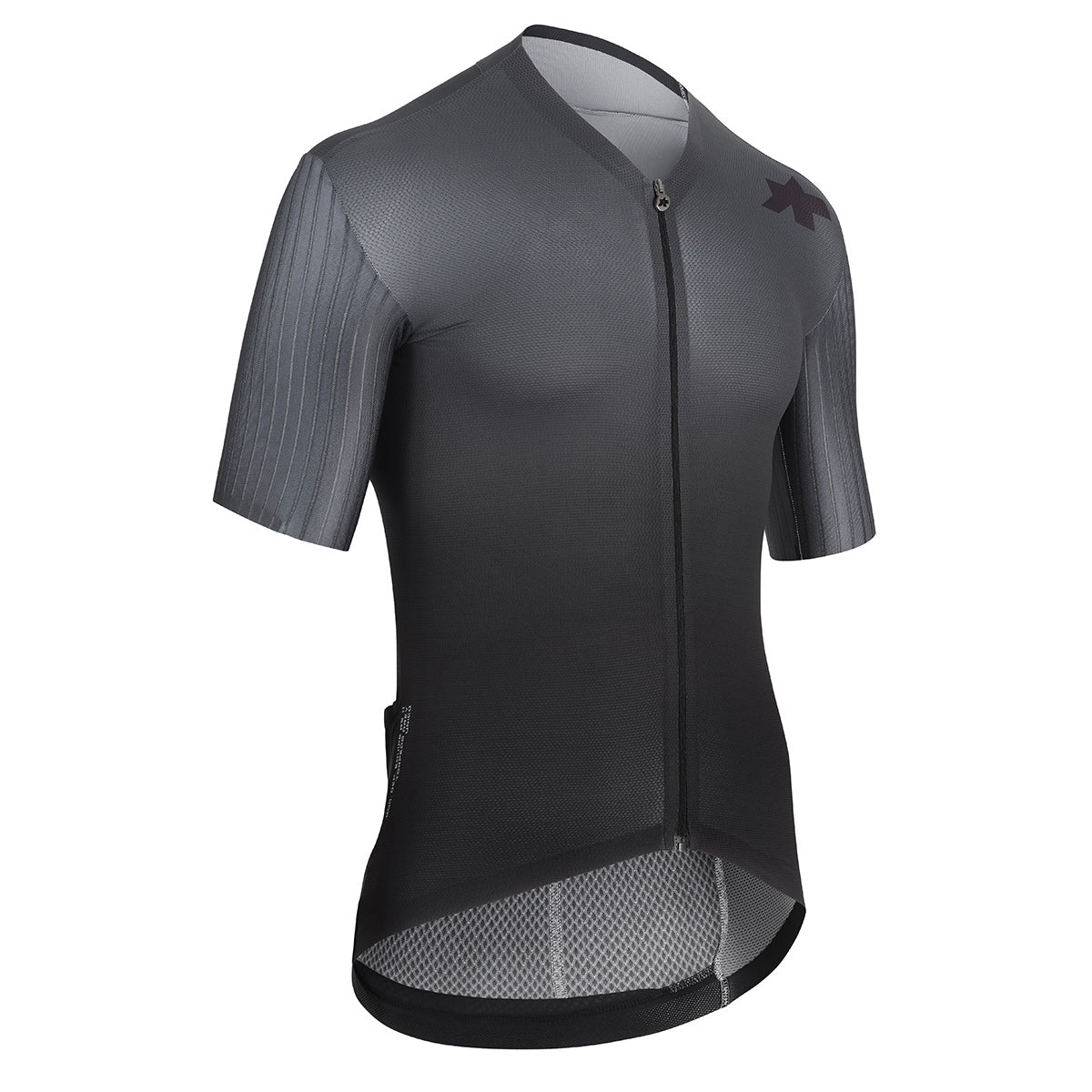 Maillot de manga corta ASSOS EQUIPE RS S11 Negro/Gris