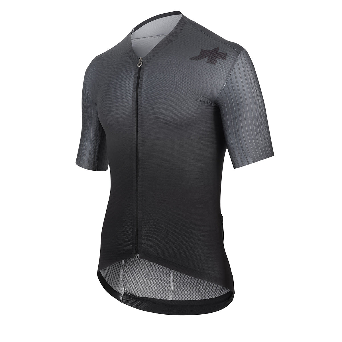 Maillot de manga corta ASSOS EQUIPE RS S11 Negro/Gris