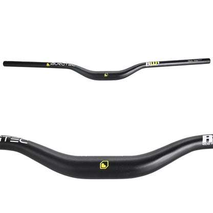 Manillar BURGTEC RIDEWIDE E-BIKE ALLOY Rise 35 mm 35/800 mm Negro Negro