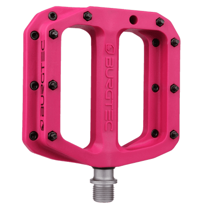 Pedales Planos BURGTEC MK4 Composite Toxic Barbie Rosa